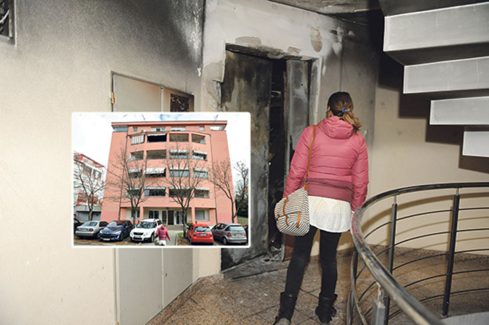 BAHATA STANARKA UGROZILA ŽIVOTE KOMŠIJA: Danina sestra zapalila stan