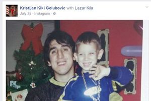 (FOTO) ODRASTAO, PUSTIO KOSU, PROMENIO FRIZURU: Ovako danas izgleda sin Kristijana Golubovića