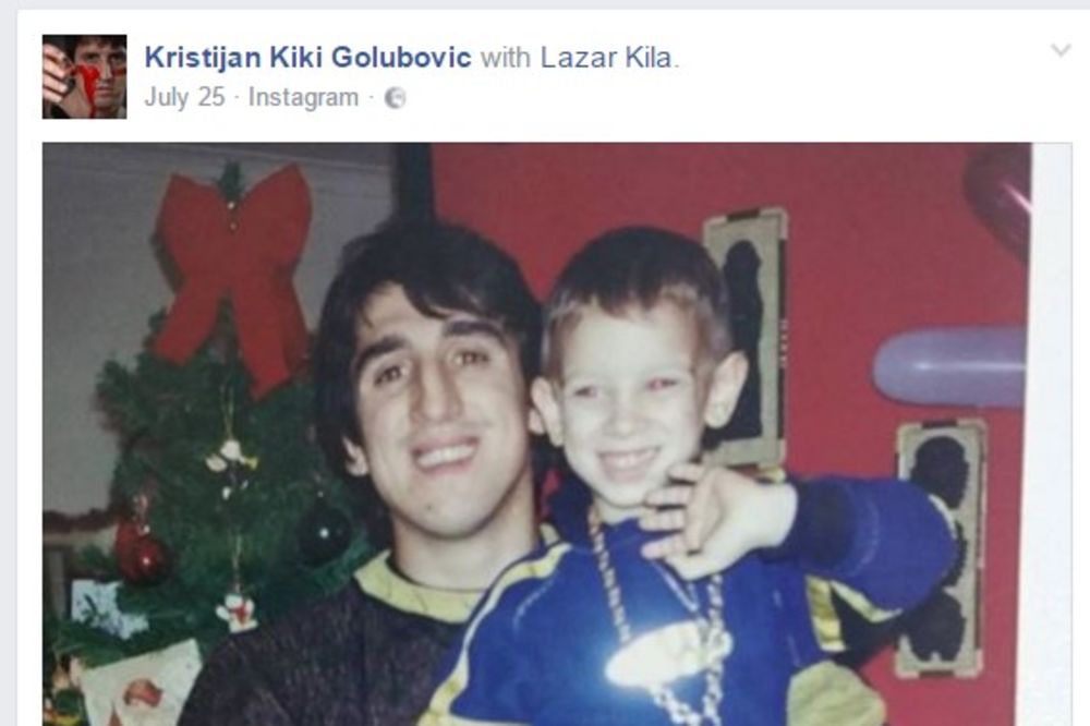 (FOTO) ODRASTAO, PUSTIO KOSU, PROMENIO FRIZURU: Ovako danas izgleda sin Kristijana Golubovića
