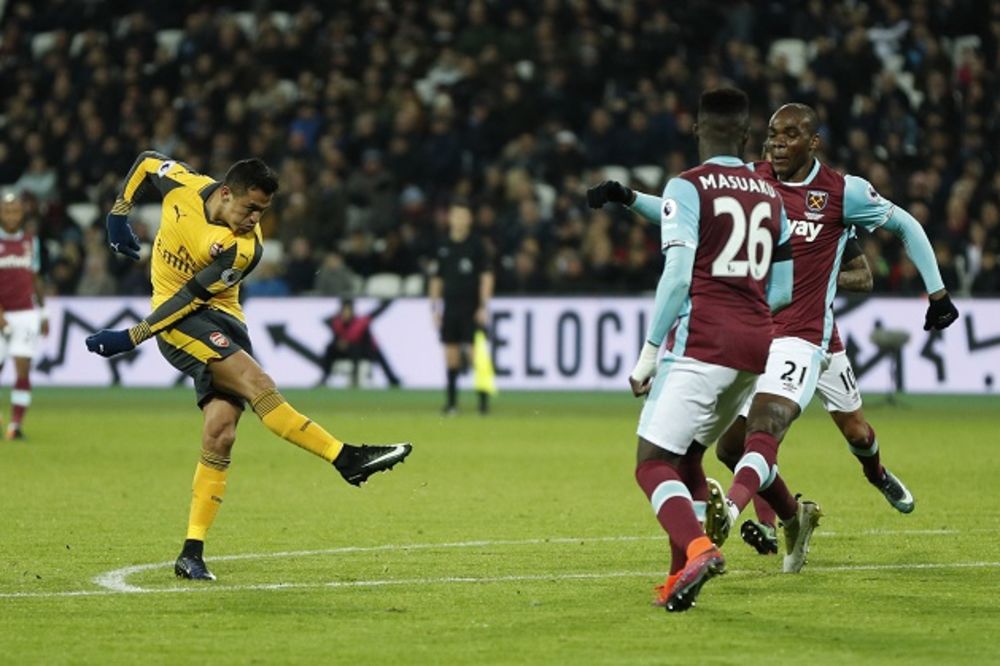 BLOG UŽIVO, VIDEO: Arsenal ubedljiv protiv Vest Hema uz het-trik Sančesa