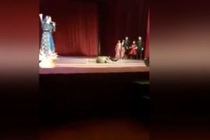 UZNEMIRUJUĆI SNIMAK BIZARNA SMRT: Ruski plesač UMRO NA SCENI! Pevačica pevala, a publika aplaudirala