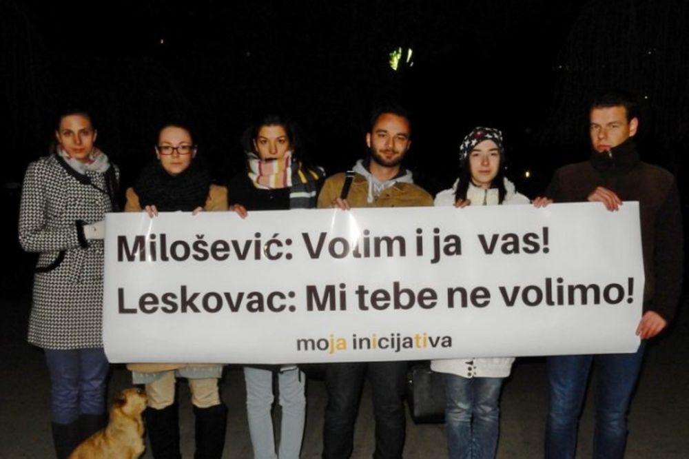 NEĆE GA ZA POČASNOG LESKOVČANINA: Milošević: Volim i ja vas! Leskovac: Mi tebe ne volimo!