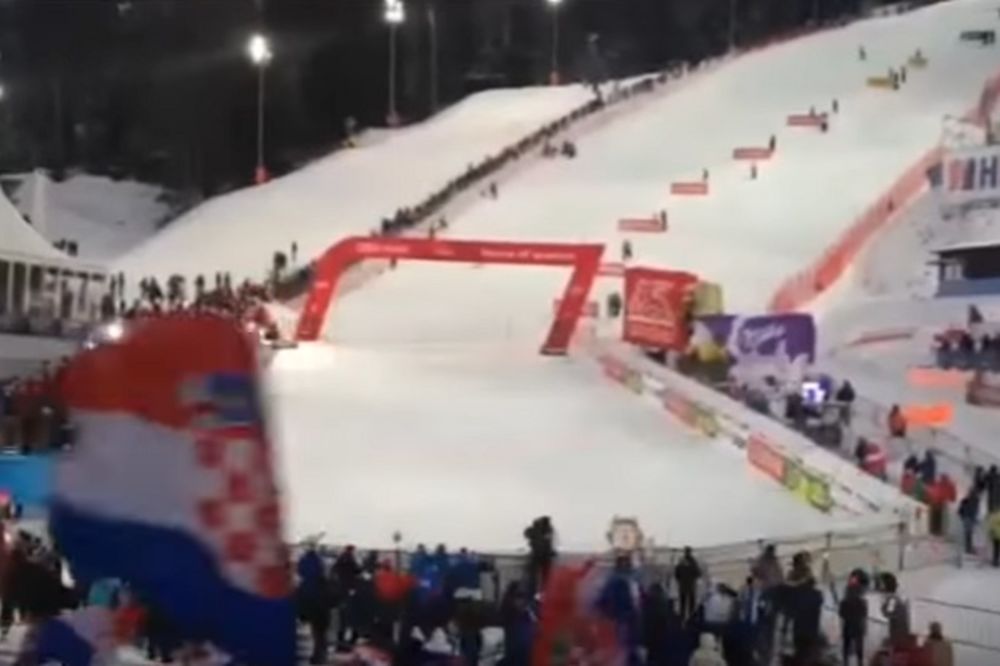 (VIDEO) NEVENA U ZAGREBU IMALA PODRŠKU: Pogledajte kako Hrvati navijaju za srpsku skijašicu