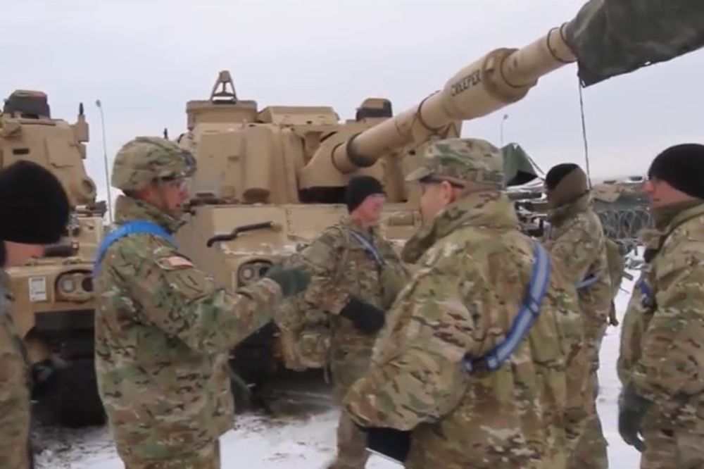 (VIDEO) KREMLJ UPOZORAVA: Raspoređivanje američkih tenkova u Poljskoj pretnja Rusiji!