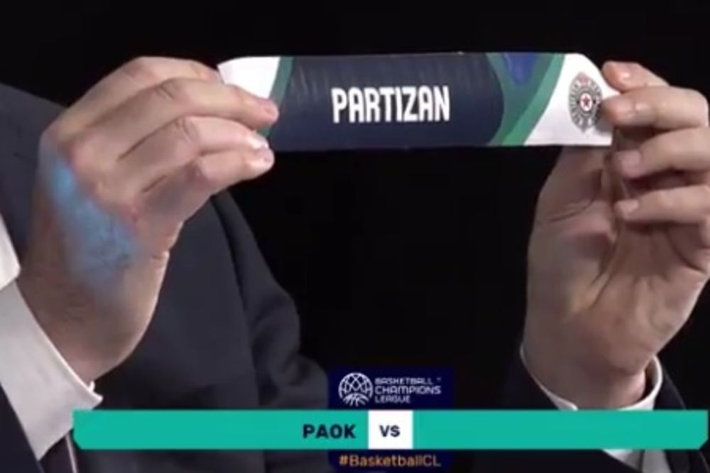 BRATSKI CRNO-BELI DUEL: Partizan na PAOK u plej-ofu Lige šampiona