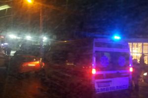(FOTO) KARAMBOL NA SMEDEREVSKOM PUTU: U sudaru tri vozila povređen muškarac