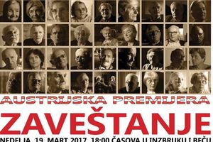 BOGAT PROGRAM SPKD PROSVJETA: 19. marta austrijska premijera filma "Zaveštanje"!