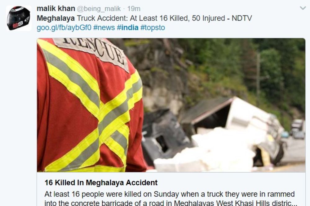 TRAGEDIJA U INDIJI: Prevrnuo se kamion pun vernika, poginulo 17 ljudi, više od 60 povređeno
