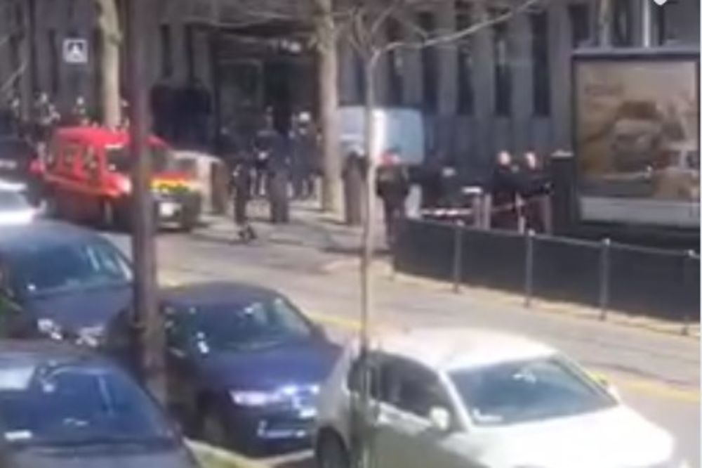 (VIDEO) TERORISTIČKI NAPAD U PARIZU: Eksplodiralo pismo bomba u kancelariji MMF!