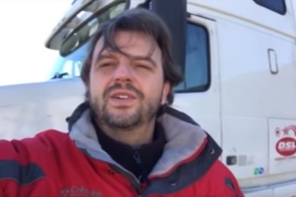 (VIDEO) GLAS NOSTALGIJE SRBA U SAD: Pogledajte kako pozdravljaju  američke kamiondžije