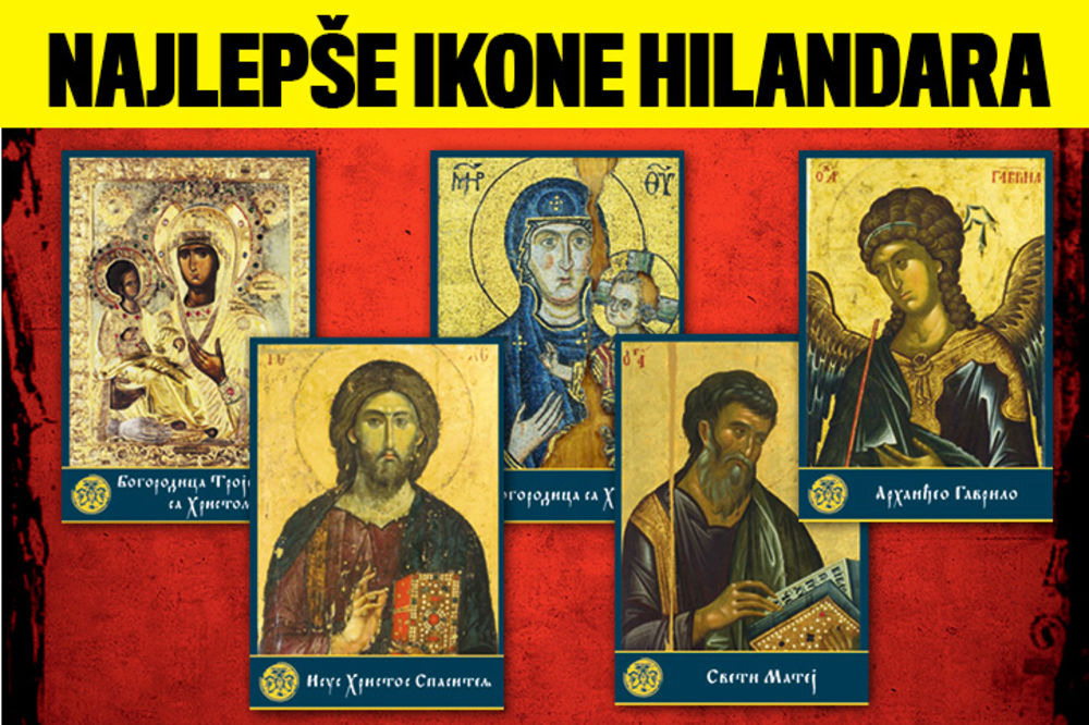 DANAS POKLON UZ KURIR NAJLEPŠE IKONE HILANDARA: Najstarija mozaička ikona Bogorodice sa Hristom