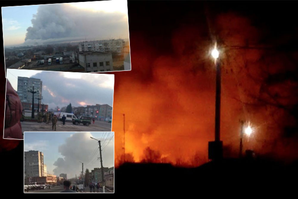 (VIDEO) SCENE APOKALIPSE U UKRAJINI Stravična eksplozija RAZORILA Balakleju, evakuisan ČITAV GRAD!