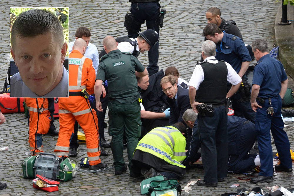 PRIČA KOJA TERA SUZE NA OČI! Ovo je PALI HEROJ, ubijeni londonski policajac (48), otac i suprug