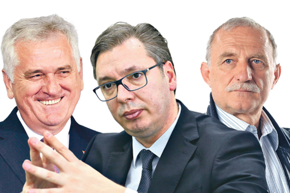 EKSKLUZIVNO: Toma Nikolić i Laza Ristovski u Areni uz Vučića!