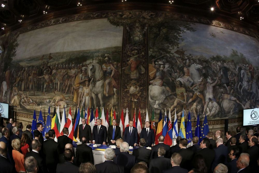 EU DOČEKALA JUBILEJ U KRIZI: Dok lideri proslavljaju u Rimu, London se sprema za Bregzit