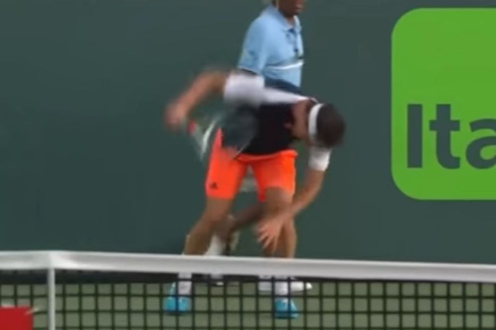(VIDEO) HRVAT GA DOVEO DO LUDILA: Pogledajte divljački ispad osmog tenisera sveta!
