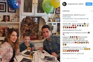 PROSLAVA U KRUGU PORODICE: Saša Joksimović iznenadio sina za rođendan!