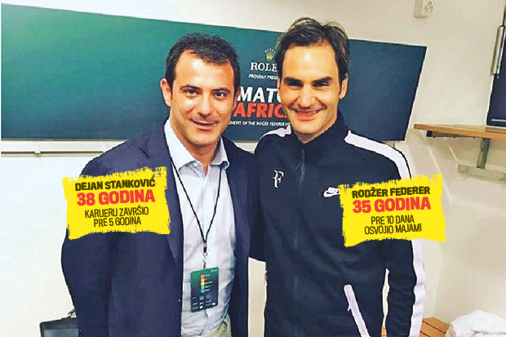 EKSKLUZIVNO! DEJAN STANKOVIĆ ZA KURIR: Federer je car!
