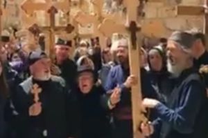 (VIDEO) PROĆI ĆE VAS ŽMARCI: Oj Kosovo, Kosovo ori se Jerusalimom na Veliki petak!