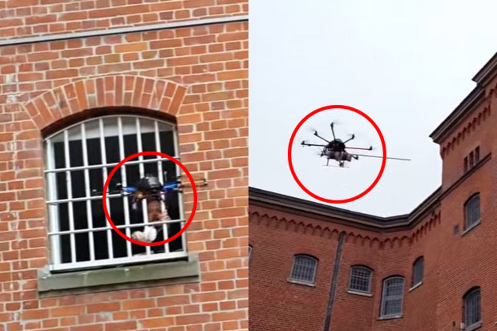 (VIDEO) ONI PROVALJUJU U ZATVORE: Dronovi isporučuju drogu i mobilne engleskim robijašima