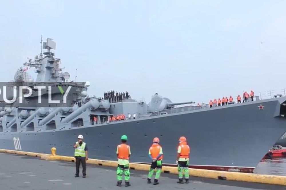 (VIDEO) ODUŠEVLJENJE NA FILIPINIMA: Ruski brodovi došli na četvorodnevnu vojnu vežbu