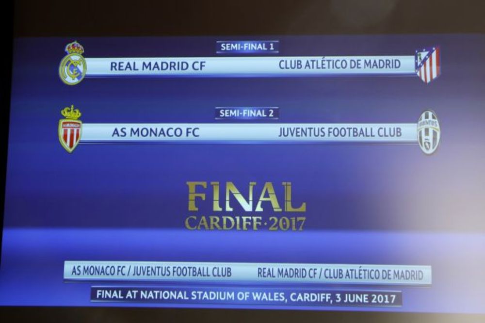 (VIDEO) MADRIDSKI DERBI U POLUFINALU LŠ: Real na Atletiko, Juventus protiv Monaka