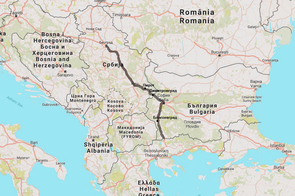 (MAPA) AKO OVAJ HAOS U MAKEDONIJI NE STANE Evo kako ćemo na leto u GRČKU NA MORE a duže samo 40 KM!