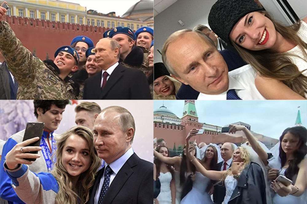 SVI BI HTELI SELFI SA PUTINOM: Pogledajte ko je uspeo da ulovi ruskog predsednika i slika se s njim