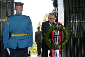 UZ PRATNJU VOJNOG ORKESTRA: Predsednik Nikolić položio VENAC na AVALI, a evo šta je u KNJIGU upisao