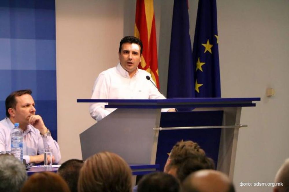 (VIDEO) ZORAN ZAEV LIDER SDSM KATEGORIČAN: Ja preuzimam odgovornost da Makedonija bude deo Evrope!