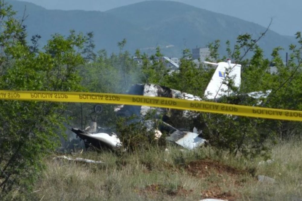 OTKRIVEN UZROK TRAGEDIJE:  Pad aviona u Mostaru izazvao infarkt pilota