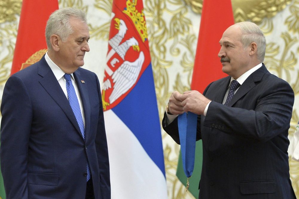 LUKAŠENKO NIKOLIĆU URUČIO ORDEN: Prijateljstvo Srbije i Belorusije ostaje zauvek