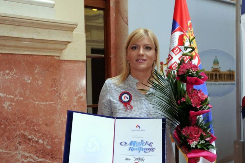 Majska nagrada za potpredsednicu KSS Anu Joković