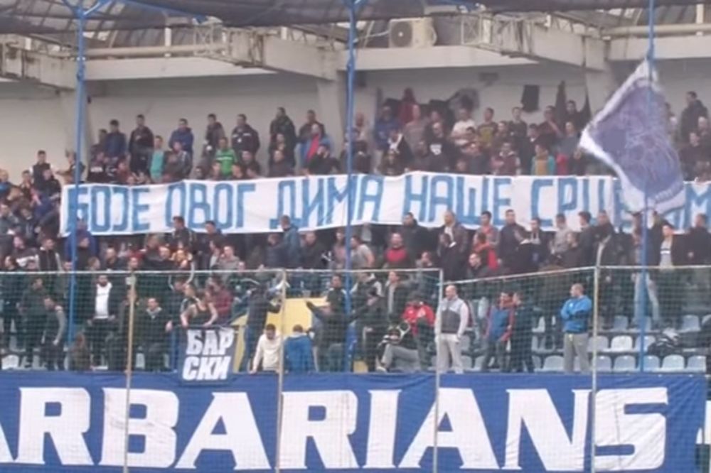 VARVARI NAPRAVILI HAOS: Navijači Budućnosti prekinuli derbi sezone! Svom klubu oteli titulu?