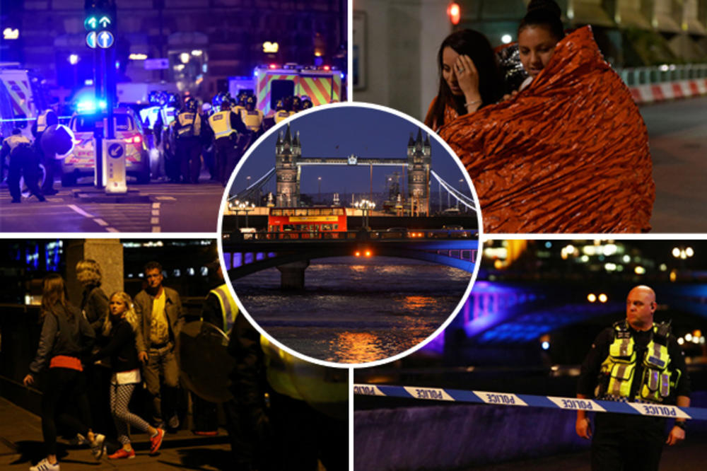 (VIDEO) UŽIVO U LONDONU BROJE MRTVE: 7 mrtvih, 48 ranjenih! Policija uhapsila 12 ljudi