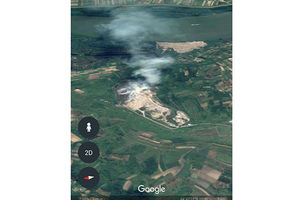 (FOTO) POSTALI SMO SVETSKA VEST: Vinča se dimi, vidi se i sa satelita! Pogledajte šta je snimio Google Earth!