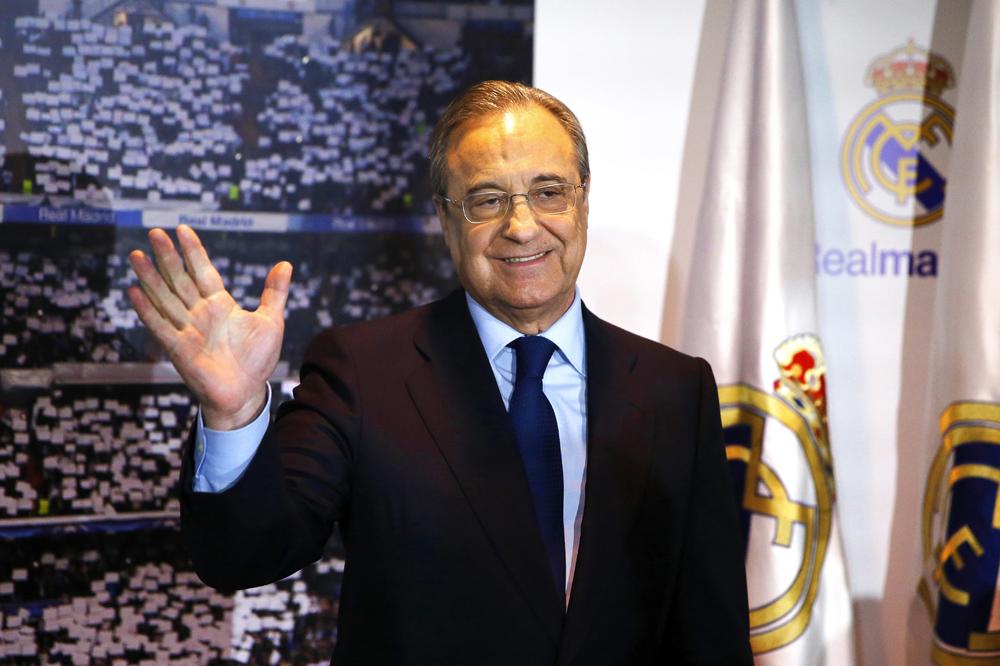 NASTAVLJA DA VLADA: Florentino Peres opet izabran za predsednika Reala