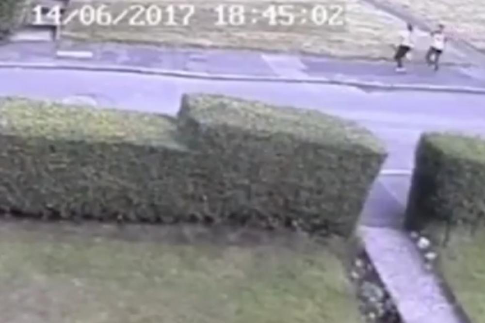 (VIDEO) SPAS U POSLEDNJI ČAS: Sigurnosne kamere zabeležile jezivi trenutak - Tinejdžerka beži od silovatelja na ulici