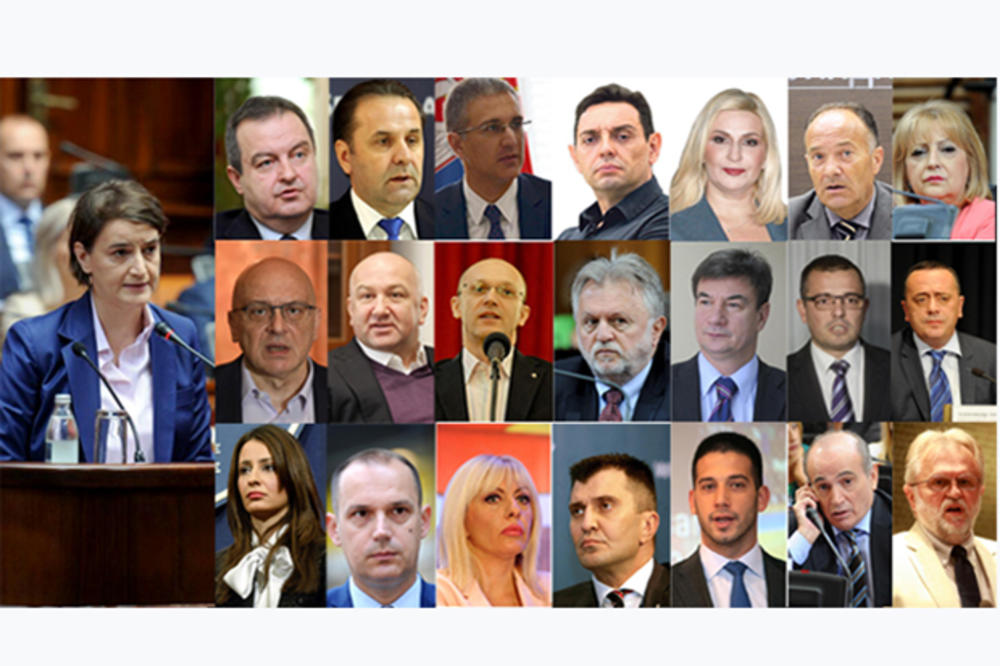 UPOZNAJTE MINISTRE: Ovo su kandidati za sastav vlade Ane Brnabić