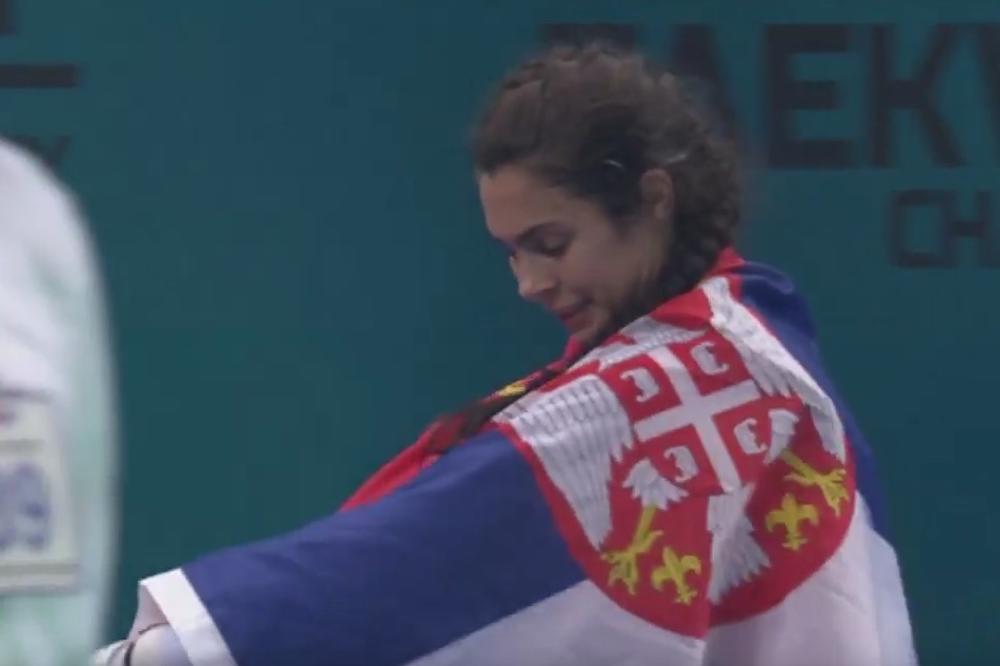 (VIDEO) CARICA MILICA Zlatna Srpkinja: Mandić osvojila titulu prvaka sveta!