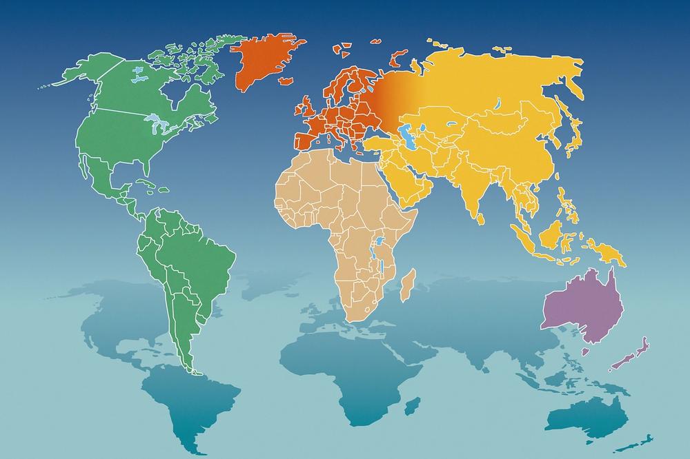 NEOBIČNA MAPA SVETA: U jednoj zemlji se govori čak 16 jezika