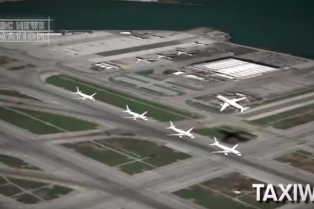 (VIDEO) SNIMAK DA SE ZALEDIŠ: U poslednjem trenutku izbegnuta najveća avionska nesreća ikada!