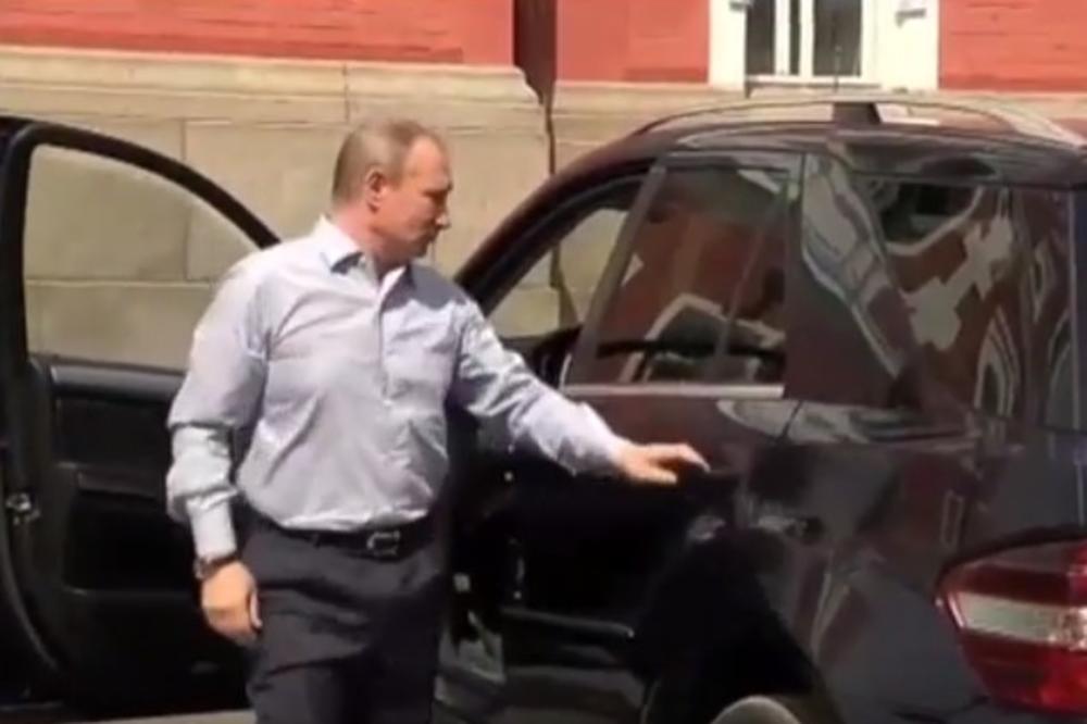 (VIDEO) MISTERIOZNA DAMA U CRVENOM: Putin ima novu devojku, ali je vešto skriva!