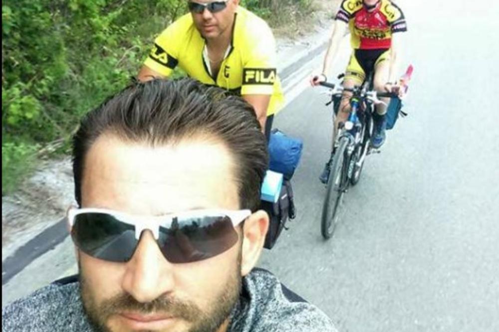 PUT SVETE GORE: Trojica bijanovačkih biciklista idu u Hilandar