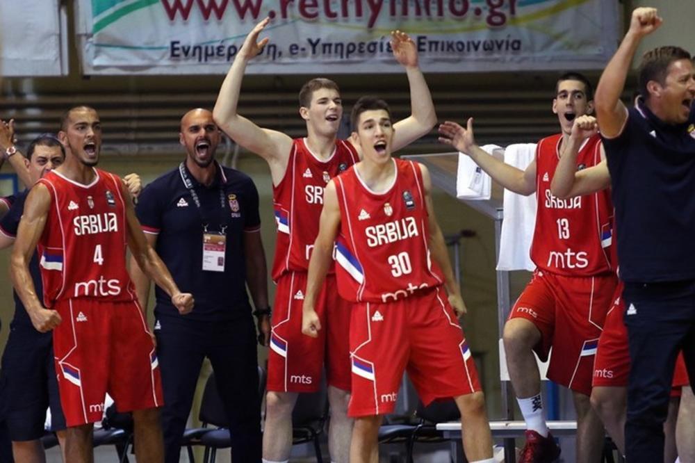 MARINKOVIĆ DOMINIRAO: Juniori Srbije pobedili Italiju na startu EP za košarkaše