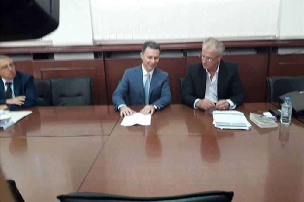 PORANIO I PRVI STIGAO: Gruevski na sudu zbog malverzacija s izbornim glasovima