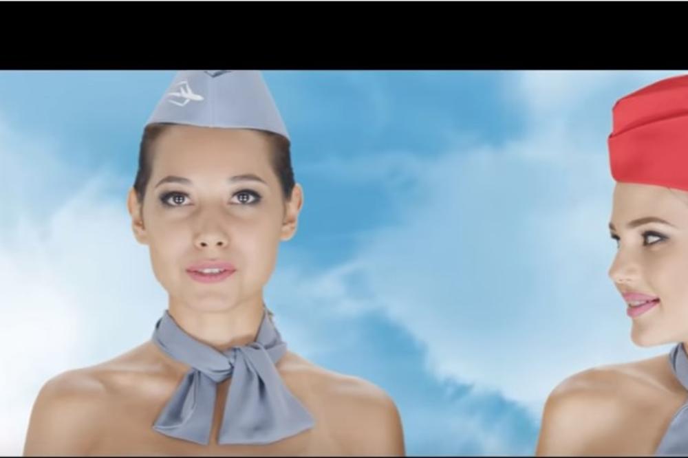 (VIDEO) KAZAHSTANSKI PORTAL ŠOKIRAO REKLAMOM: Gole stjuardese nisu naišle na dobar prijem!