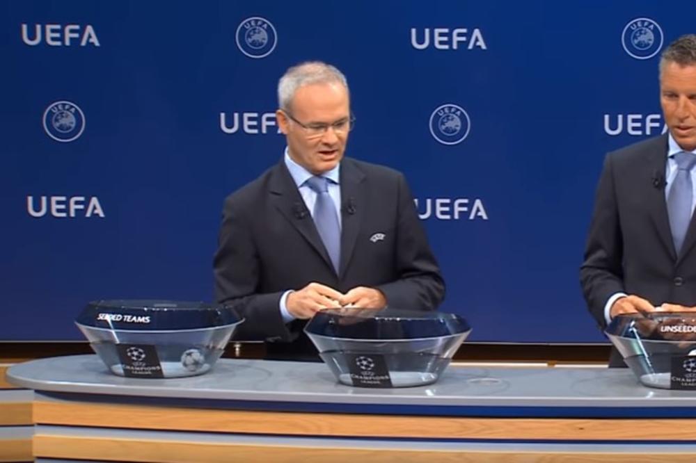(VIDEO) SKANDAL U REŽIJI UEFA: Dva papirića u kuglici na žrebu za Ligu šampiona!