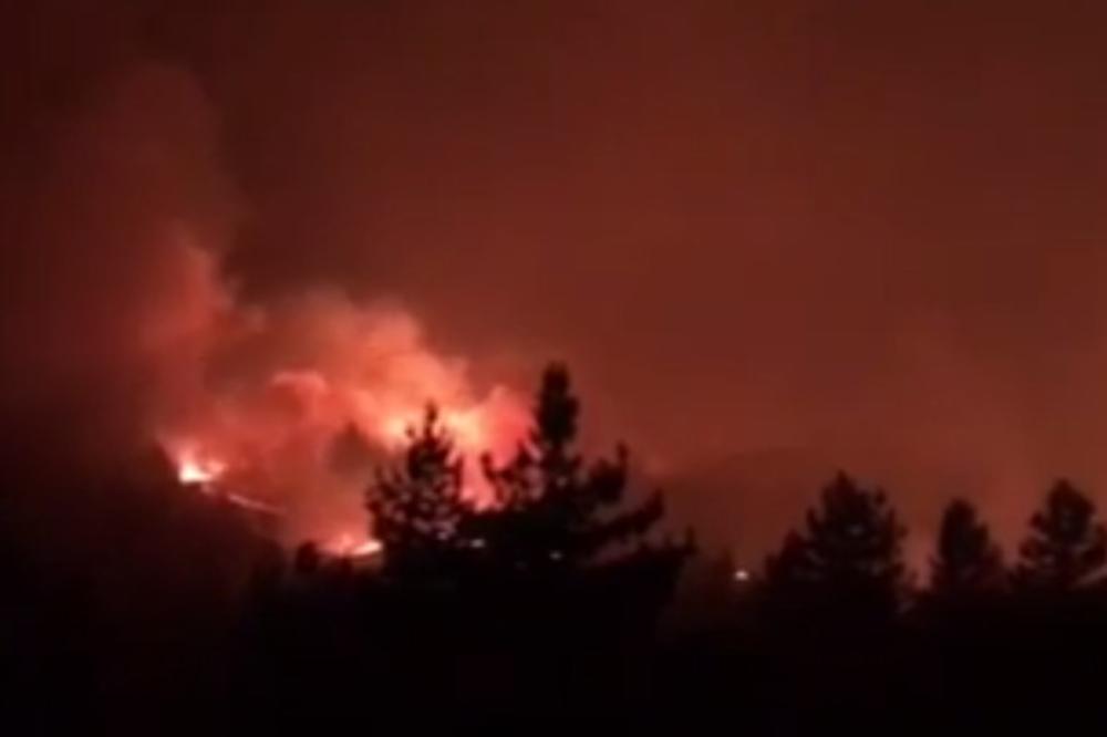 (VIDEO) POŽAR U HRVATSKOJ I DALJE BESNI: 400 vatrogasaca i građana odbranilo kuće, jak vetar otežava gašenje