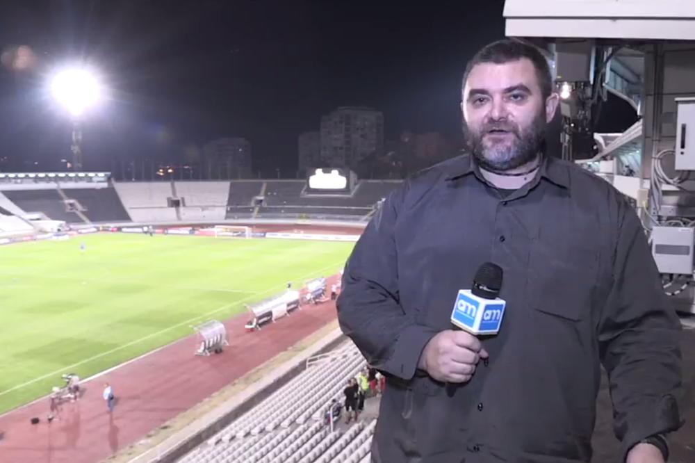 (KURIR TV) PRAZNA HUMSKA: Pogledajte atmosferu na stadionu Partizana uoči meča sa Videotonom